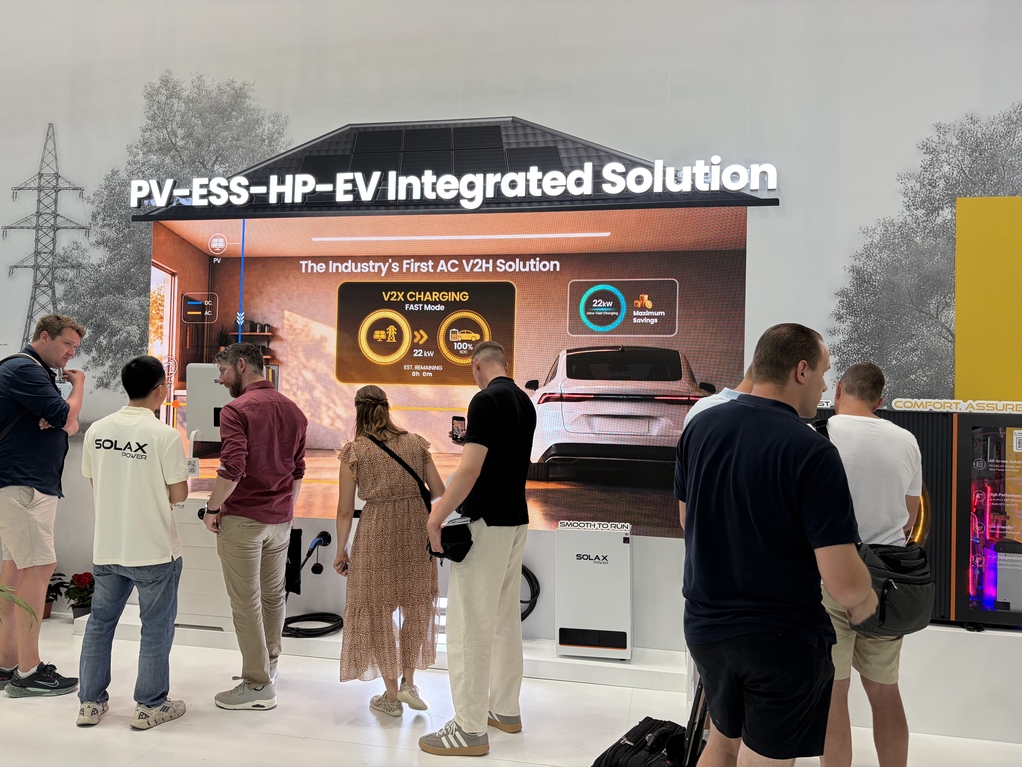 Exposición de SolaX en Intersolar Europe