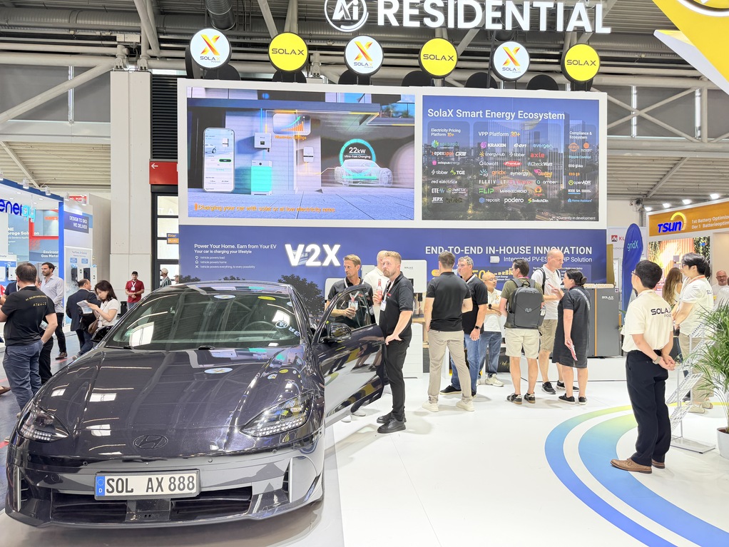 SolaX participa en la feria Intersolar Europe