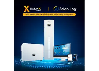 SolaX Power y Solar-Log se unen para proporcionar una mejor gestión energética